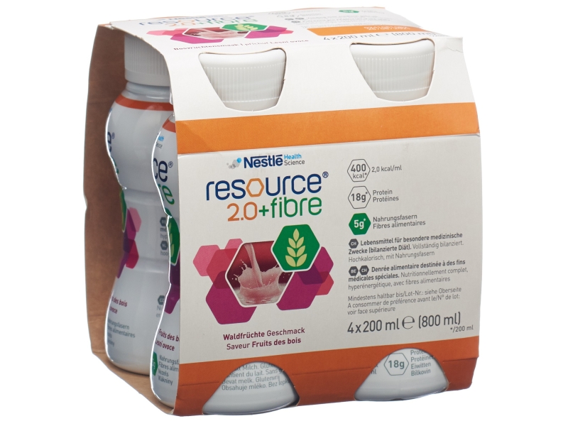 RESOURCE 2.0 Fibre Waldfrüchte 4 x 200 ml