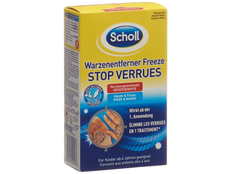 SCHOLL Freeze Traitement contre verrues spray 80 ml