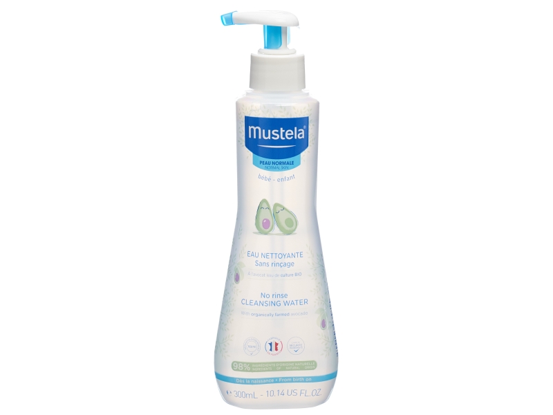 MUSTELA Eau Nettoyant Sans Rinçage, 300 ml