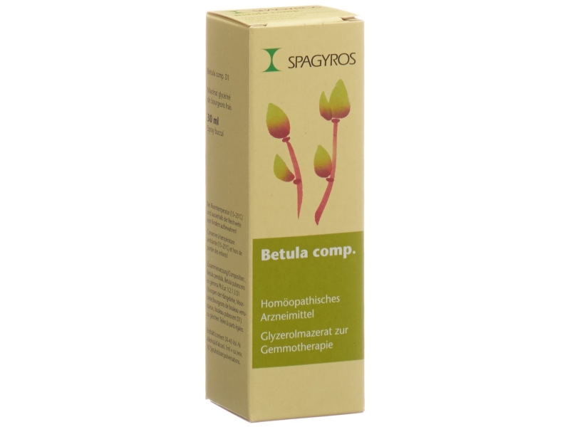 SPAGYROS Gemmo bouleau comp macérat glycériné 1 D 30 ml