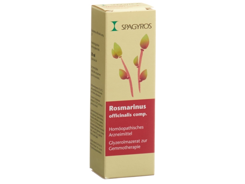 SPAGYROS Gemmo Comp. rosmarinus officinalis macérat glycériné 1 D 30 ml