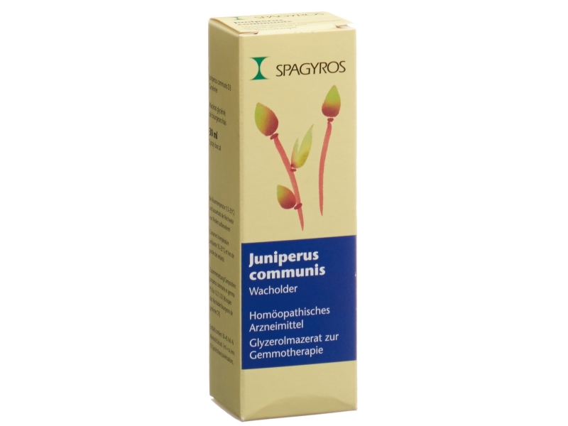 SPAGYROS Gemmo juniperus commun macérat glycériné 3 D 30 ml