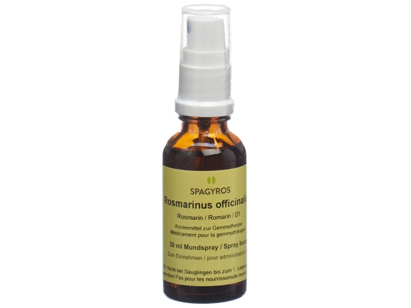 SPAGYROS Gemmo rosmarinus officinalis macérat glycériné 1 D 30 ml