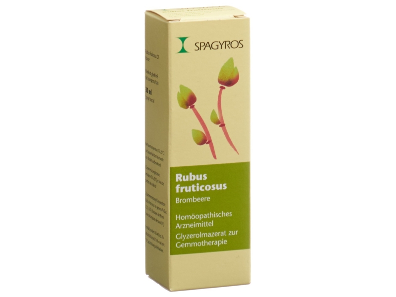 SPAGYROS Gemmo rubus fruticos macérat glycériné 1 D 30 ml