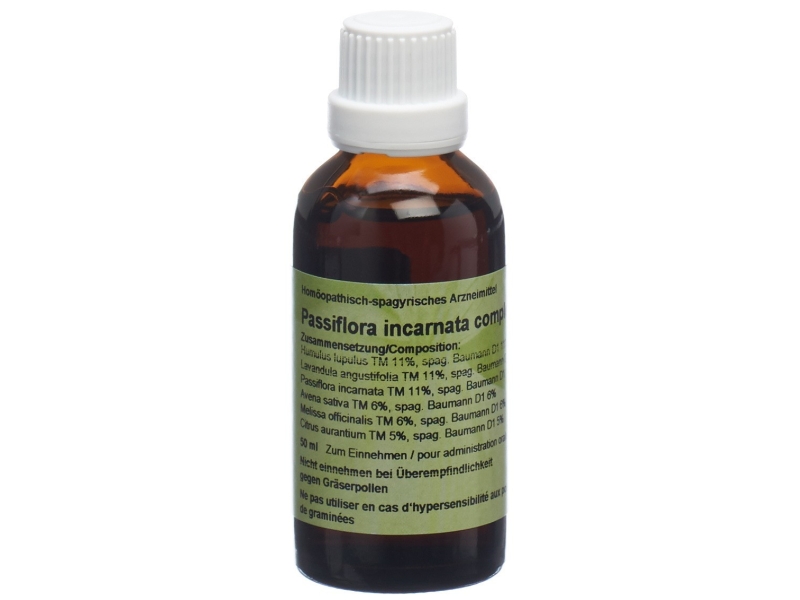 SPAGYROS passiflora incarnata teinture mère comp 50 ml