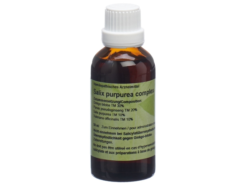 SPAGYROS salix purpurea teinture mère comp 50 ml