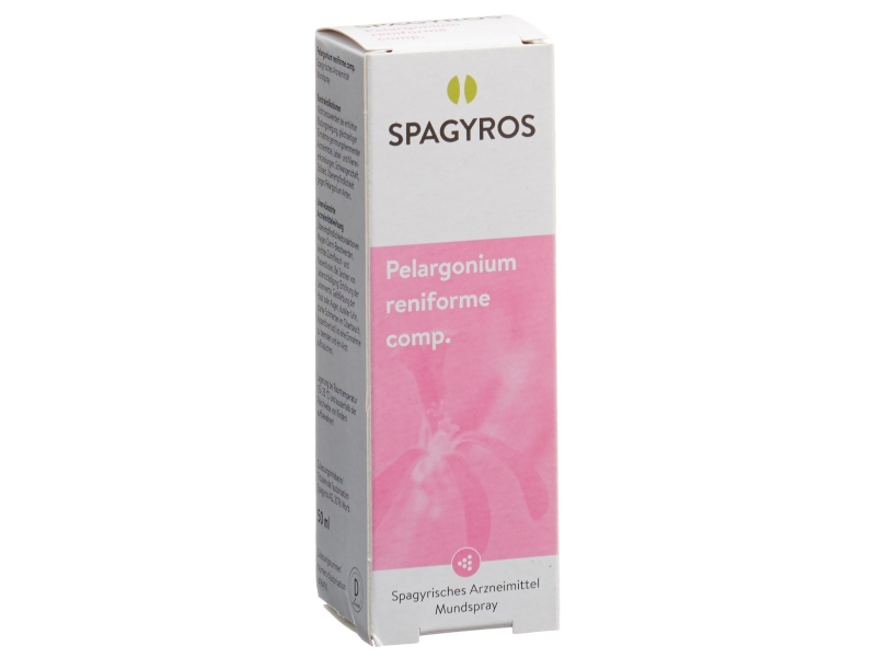 SPAGYROS Spagyr pelargonium reniforme comp spray 50 ml