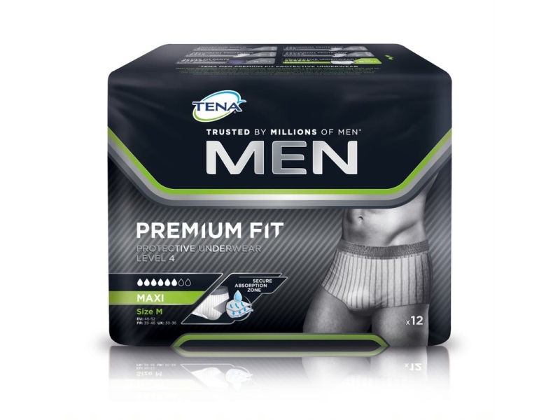 TENA Men Premium Fit Underwear Level 4 M 12 Stk