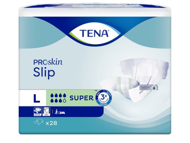 TENA Slip Super L 28 pièces