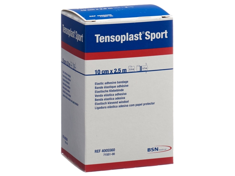 TENSOPLAST Sport Tape élastique 10cmx2.5m