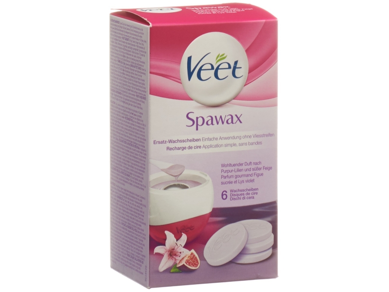 VEET Spawax recharge de cire 6 pièces