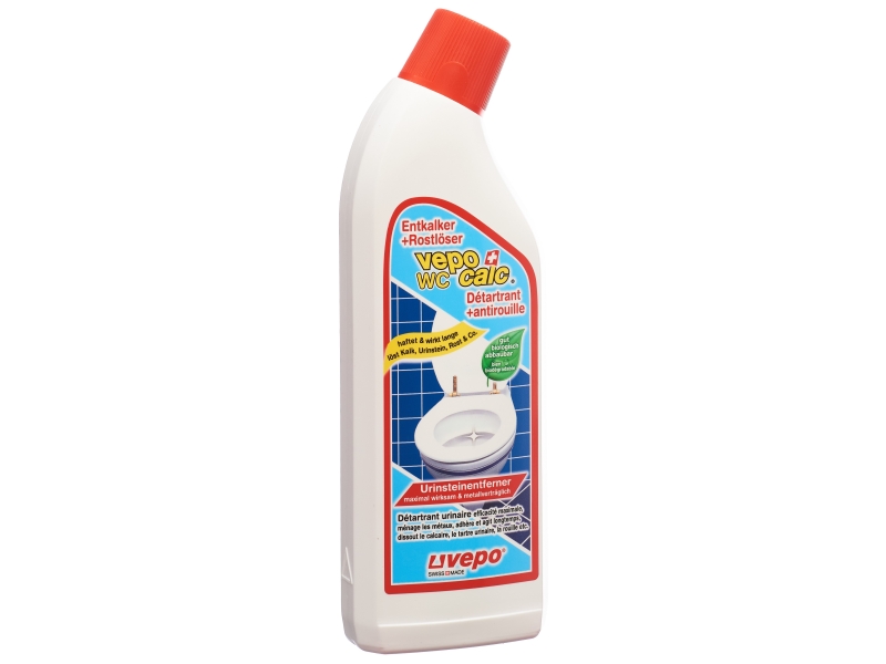 VEPOCALC détartrant WC+antirouille super-efficace 750 ml