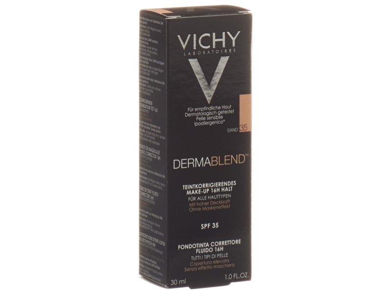 VICHY Dermablend fond de teint fluide correcteur 16h 35 sable 30 ml