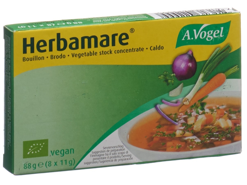 HERBAMARE bouillon cubes bio 8 x 11 g