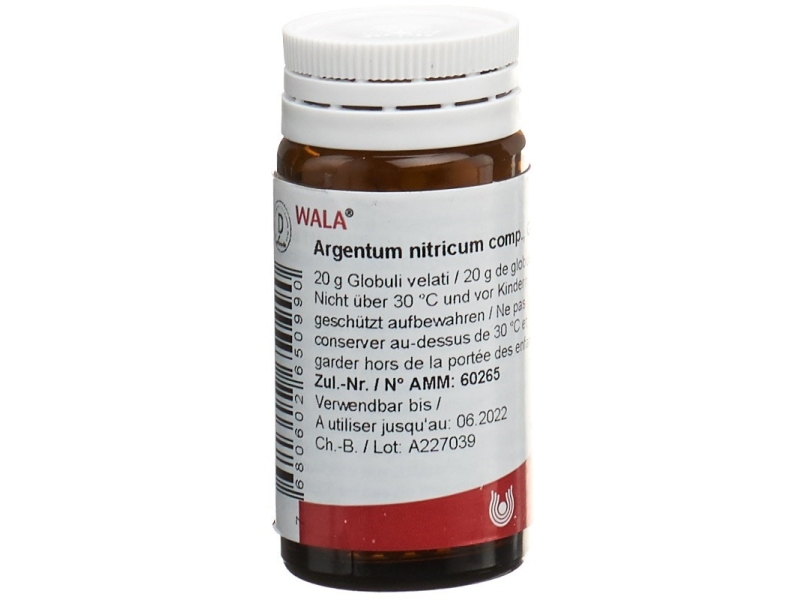 WALA argentum nitricum comp. globules flacon 20 g