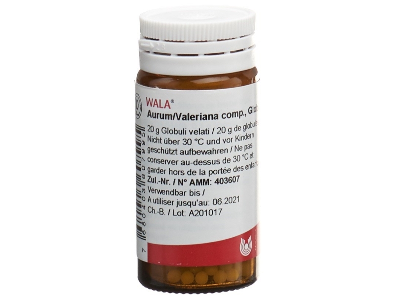 WALA aurum/valeriana comp. globules 20 g