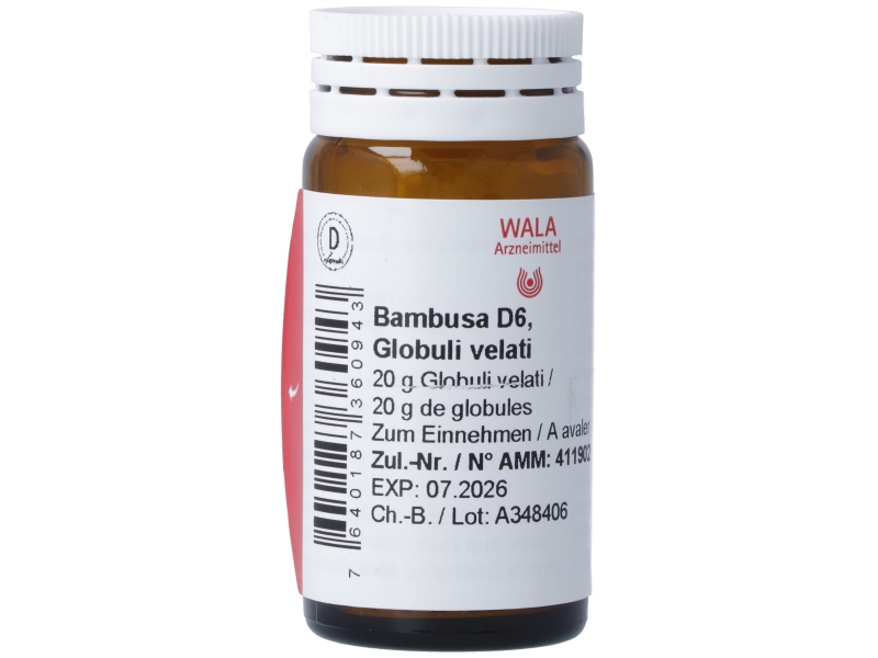 WALA bambusa globules 6 D flacon 20 g