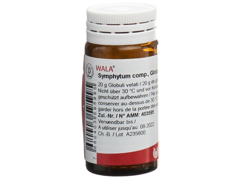 WALA symphytum comp. globules flacon 20 g