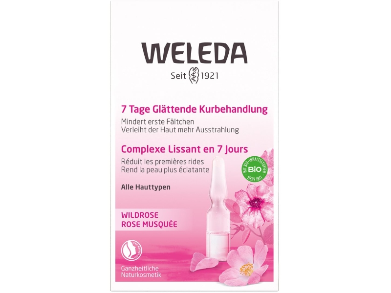 WELEDA Rose Musquée Complexe Lissant en 7 Jours 7 x 0.8 ml