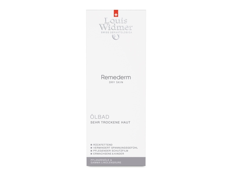 LOUIS WIDMER Remederm huile de bain parfumée 250 ml