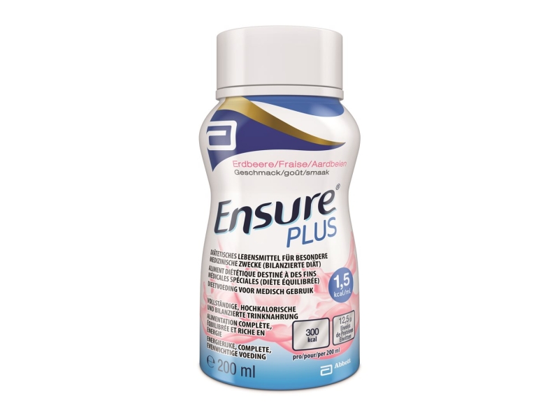 ENSURE Plus liquide fraise flacon 200 ml