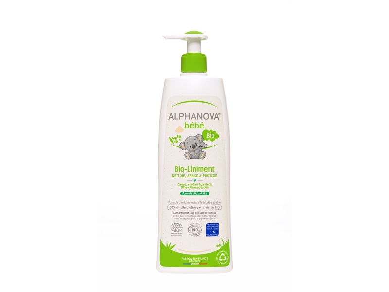 ALPHANOVA BÉBÉ Liniment Oléo-calcaire Bio 500 ml