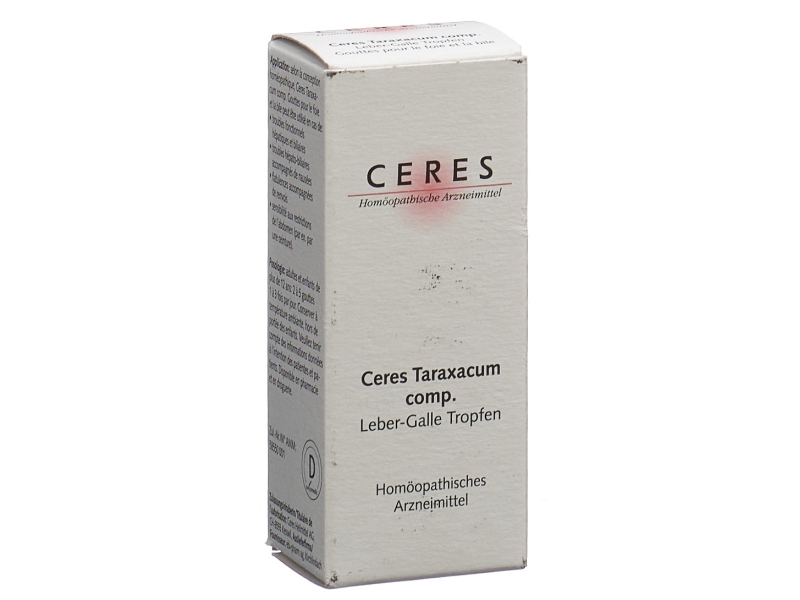 CERES Taraxacum comp Leber-Galle-Tropfen 20 ml