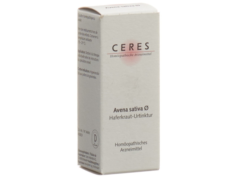 CERES Avena Sativa teinture mère 20ml