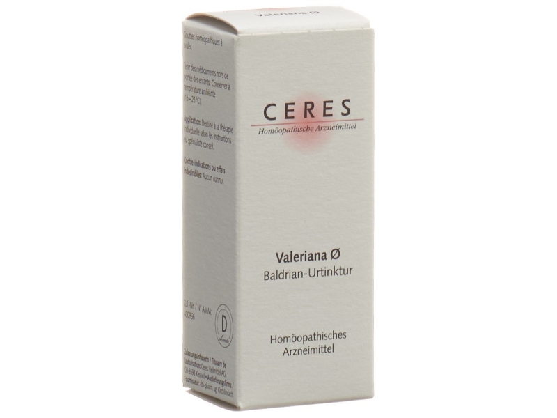 CERES Valeriana teinture mère 20ml