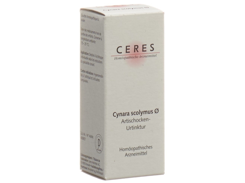 CERES Cynara Scolymus teinture mère 20ml