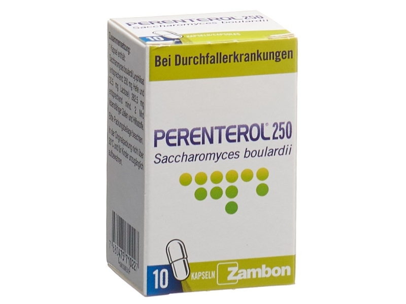 PERENTEROL capsules flacon verre 10 pièces