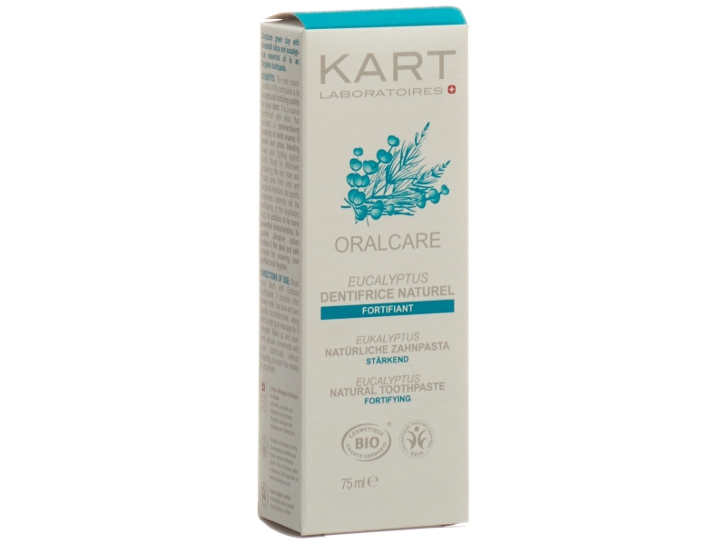 KART dentifrice argile oralcare eucalyptus 75 ml