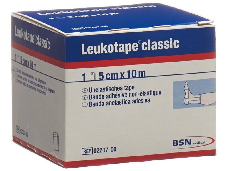 LEUKOTAPE Classic bande adhésive 10m x 5cm