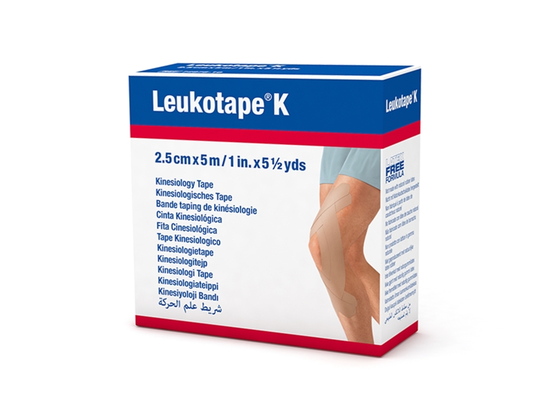 LEUKOTAPE K bande adhésive 5m x 2.5cm chair