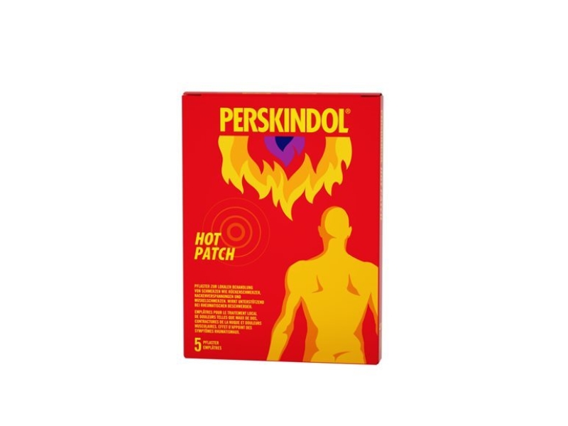 PERSKINDOL HOT PATCH 5 pezzi