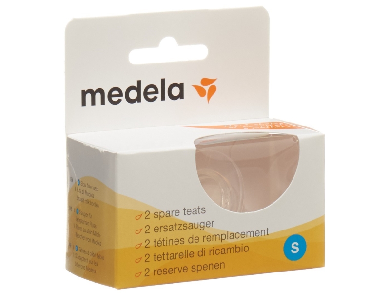 MEDELA Ersatzsauger mit schwachem Fluss 2 Stk