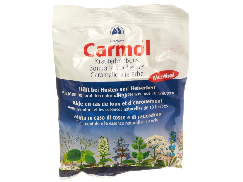 CARMOL Bonbons aux herbes sachet 75g