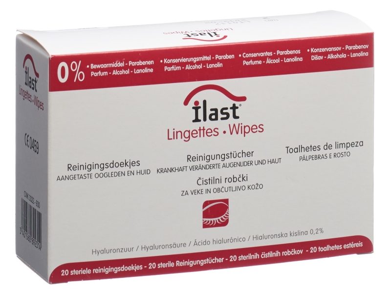 ILAST lingettes nettoyantes 20 pièces