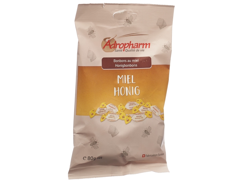 ADROPHARM Bonbons miel liquide sachet 80g
