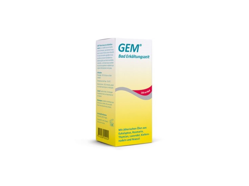 GEM BAIN refroidissement bronchite flacon 150 ml