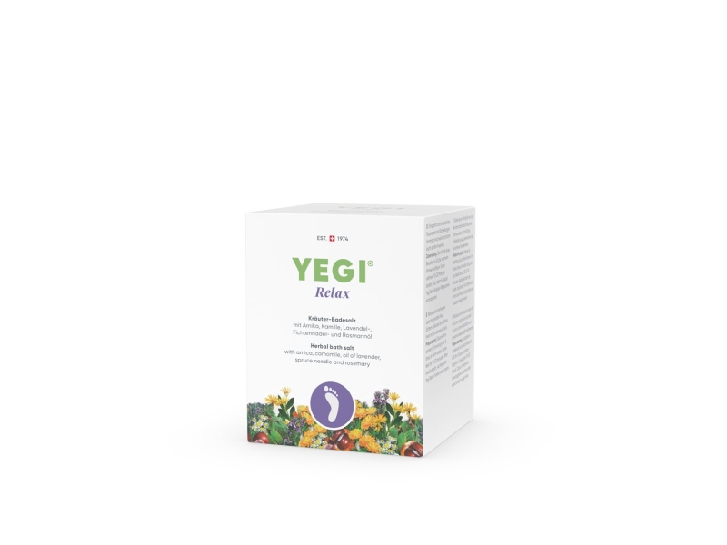 YEGI RELAX Kräuter Fussbadesalz 8 Btl 50 g