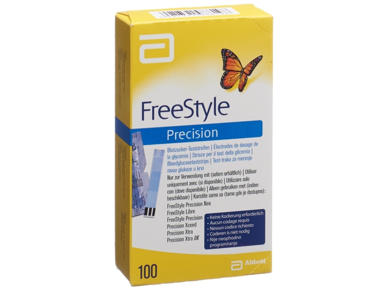 ABBOTT Freestyle Precision électrode 100 pièces