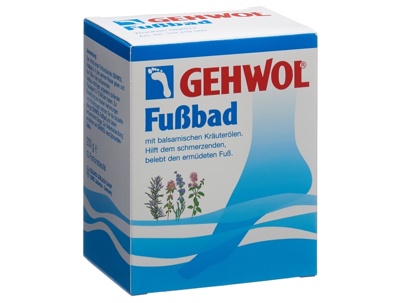 GEHWOL bain de pieds 10 sachets 20 g