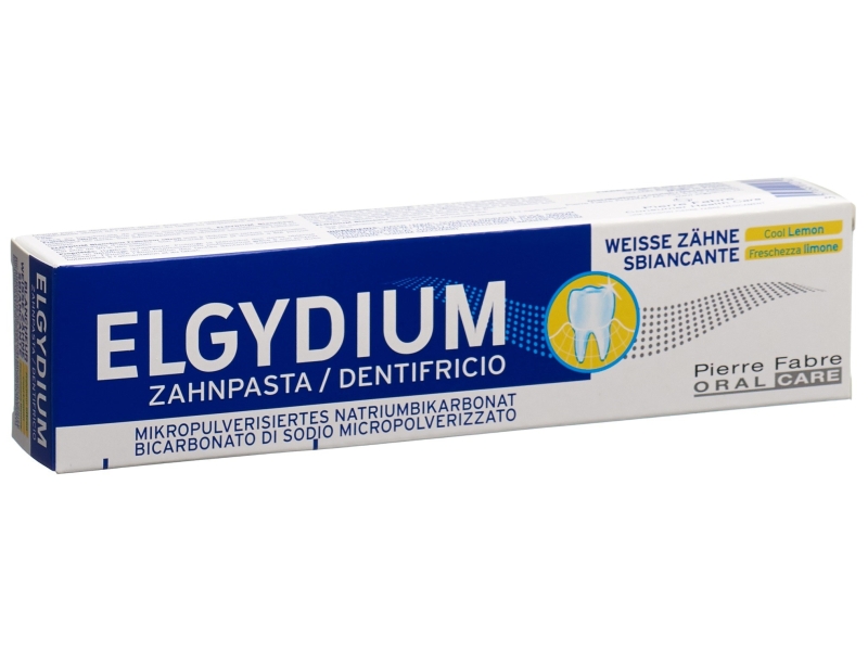 ELGYDIUM Blancheur dentifrice Citron tube 75 ml