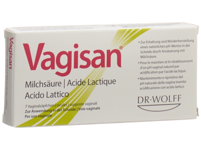 VAGISAN ovules acide lactique blister 7 pièces