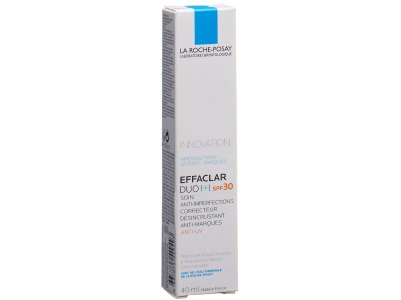 LA ROCHE-POSAY Effaclar duo(+) SPF30 soin anti-imperfections 40 ml