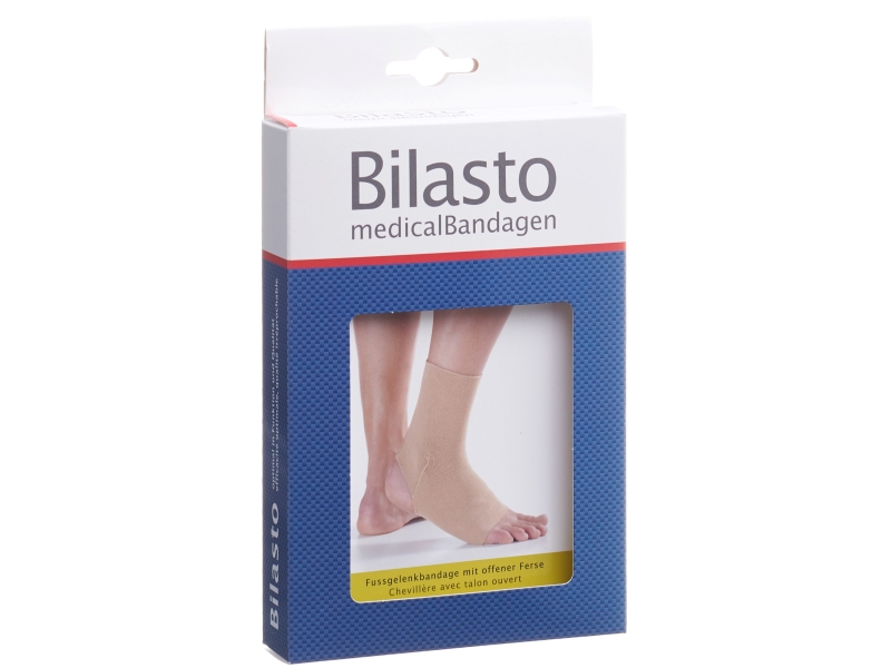 BILASTO chevillère S talon ouvert beige 1 pièce