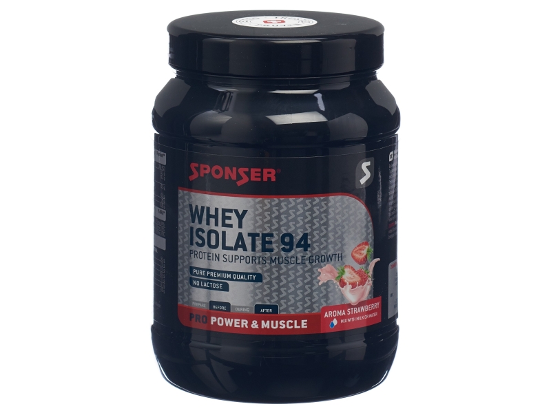 SPONSER Whey Isolate 94 framboise boîte 425 g