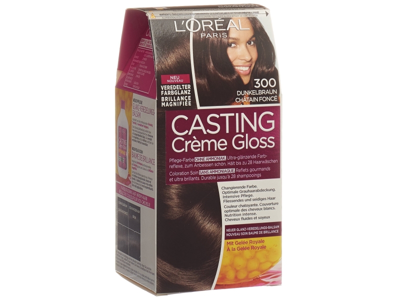 CASTING crème gloss 300 Châtain foncé