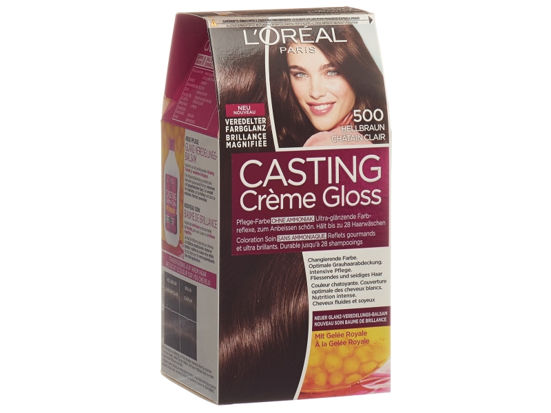 CASTING crème gloss 500 châtain clair